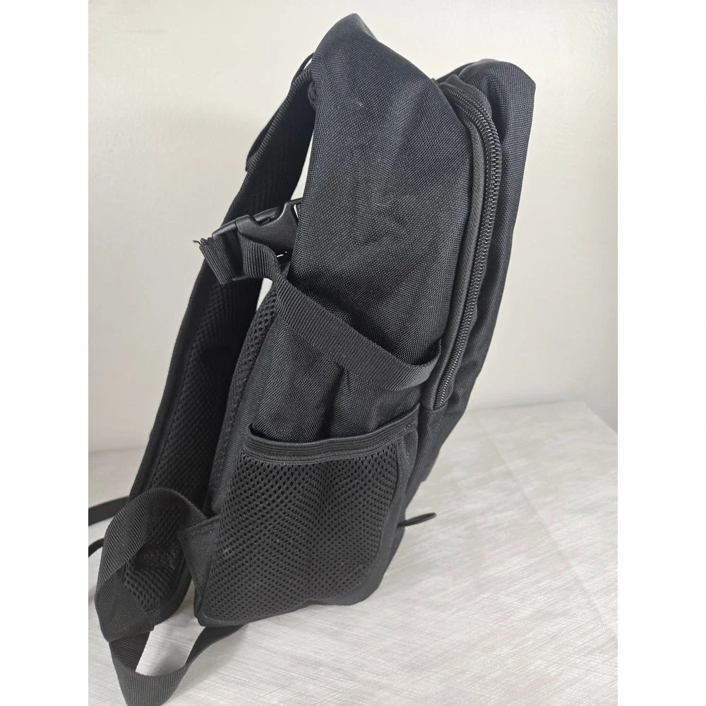 D-5 Column Tactical Backpack Black MOLLE Webbing Military Utility Daypack 16in